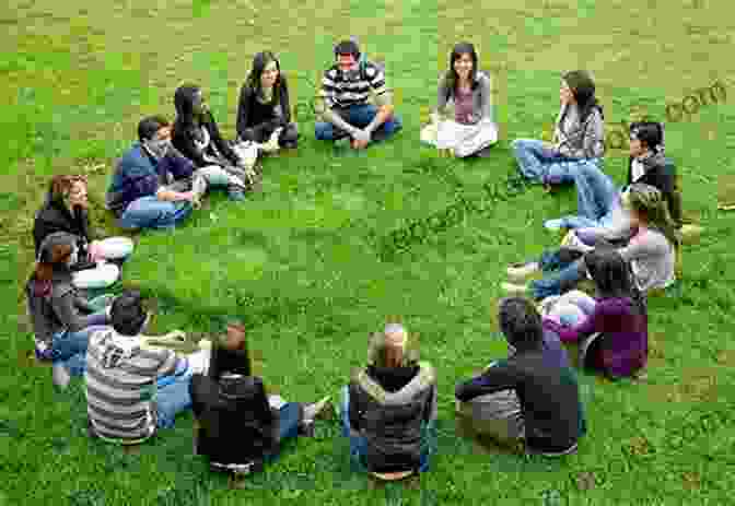 A Group Of People Sitting In A Circle, Practicing Mindfulness Together The Lost Art Of Good Conversation: A Mindful Way To Connect With Others And Enrich Everyday Life