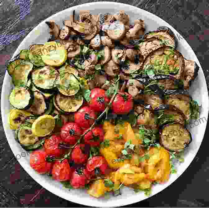 Colorful Vegetable Platter With Roasted Vegetables, Grilled Tofu, And Quinoa Breville Smart Air Fryer Oven Cookbook: Affordable And Delicious Appetizers Breakfast Vegetarian Dehydrate And Dessert Recipes (The Complete Cookbook 2)