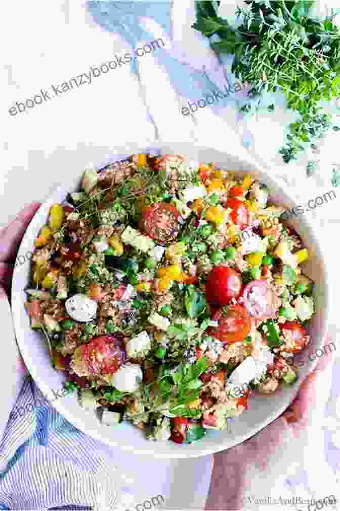 Quinoa Salad With Fresh Vegetables And Herbs Camping Cookbook: The Outdoor Lover S Complete Guide To Delicious Healthy And Nutritious Recipes After A Long Day Outdoors