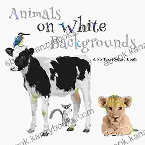 Animals On White Backgrounds A No Text Picture Book: A Calming Gift For Alzheimer Patients And Senior Citizens Living With Dementia (Soothing Picture For The Heart And Soul 36)