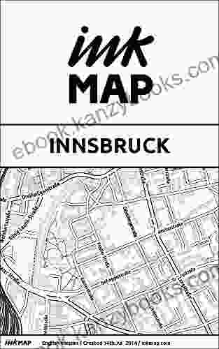 Innsbruck Inkmap maps for eReaders sightseeing museums going out hotels (English)