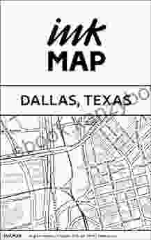 Dallas Texas Inkmap Maps For EReaders Sightseeing Museums Going Out Hotels (English)